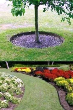 2mm Thick Heavy Duty Lawn Edging Black - 5" Deep -Garden Care Store 3mm edging 9 resize 26240.1521137984