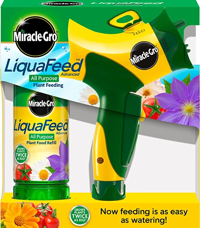 Miracle-Gro Liquafeed All Purpose Plant Food Starter Kit 1 Miracle-Gro Liquafeed All Purpose Plant Food Starter Kit