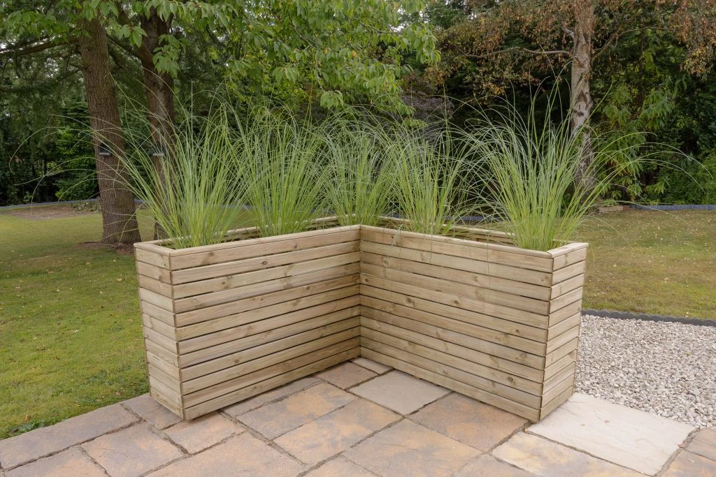 Forest - Linear Corner Planter 1.6M - Alton Garden Centre 1 Forest - Linear Corner Planter 1.6M - Alton Garden Centre