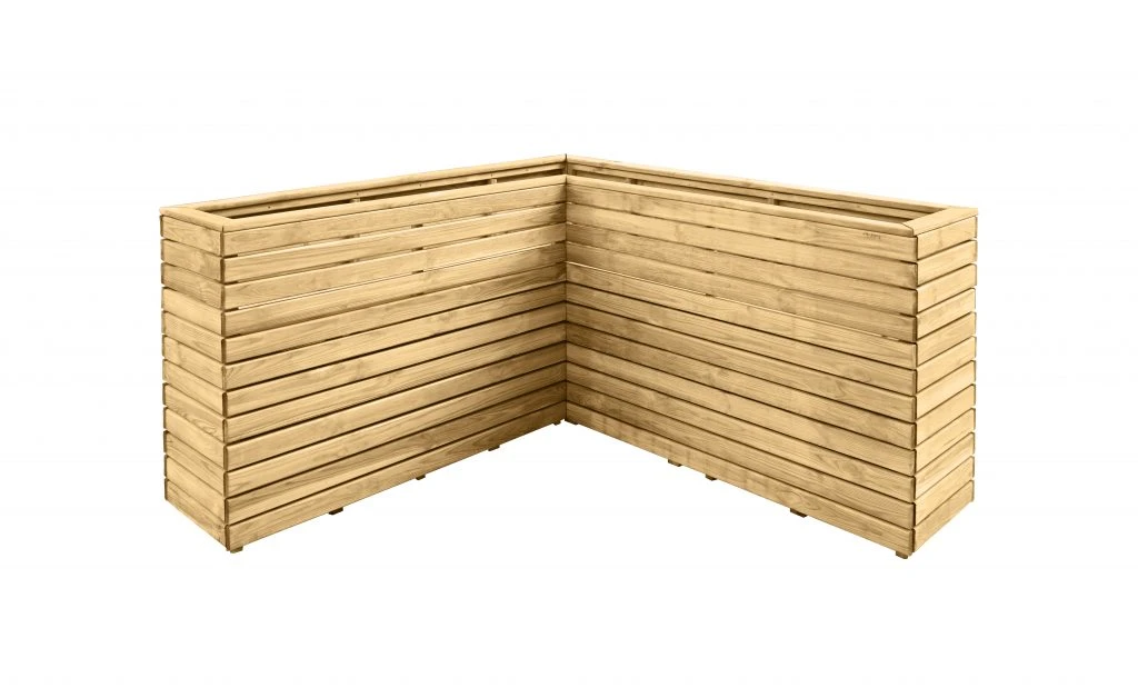 Forest - Linear Corner Planter 1.6M - Alton Garden Centre 2 Forest - Linear Corner Planter 1.6M - Alton Garden Centre - Image 2