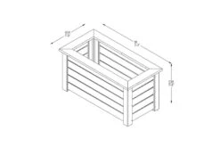 Forest - Cambridge Planter 100×50 - Alton Garden Centre -Garden Care Store CPK10050 4 1