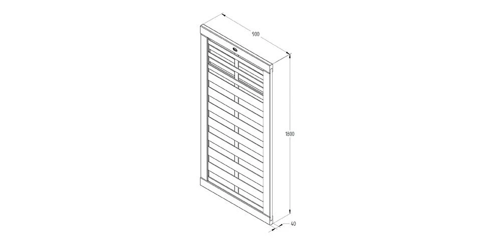 Forest - Kyoto Gate 6ft (1.80m High) - Alton Garden Centre 4 Forest - Kyoto Gate 6ft (1.80m High) - Alton Garden Centre - Image 4