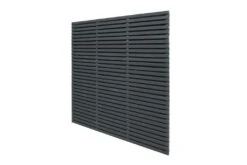 Forest - Contemporary Double Slatted Fence Panel Grey Painted 1.8m X 1.8m - Alton Garden Centre -Garden Care Store GYVENHHM6HD 3 scaled 1 1024x684 1