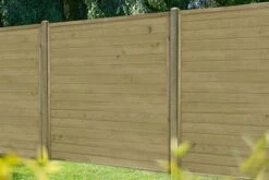 Forest - Pressure Treated Horizontal Tongue And Groove Fence Panel 6ft (1.83m X 1.83m) - Alton Garden Centre