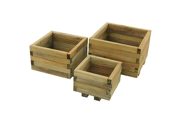 Forest - Kendal Square Planter Set Of 3 Small - Alton Garden Centre 3 Forest - Kendal Square Planter Set Of 3 Small - Alton Garden Centre - Image 3