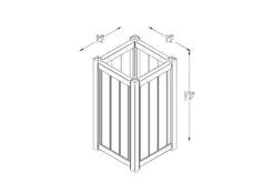 Forest - Slender Planter Small - Alton Garden Centre 7 Forest - Slender Planter Small - Alton Garden Centre -Garden Care Store SLPLAN75 7 1