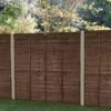 Forest - Pressure Treated Superlap Fence Panel Brown 6ft X 3ft (1.83m X 0.91m) - Alton Garden Centre