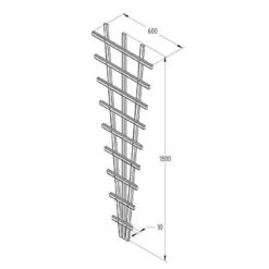 Forest - Traditional Fan Trellis 180 X 60cm - Alton Garden Centre 7 Forest - Traditional Fan Trellis 180 X 60cm - Alton Garden Centre -Garden Care Store TRADF62V3 6 1
