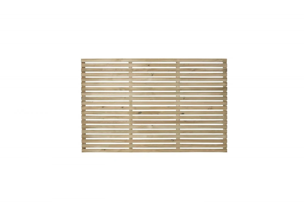 Forest - Pressure Treated Contemporary Slatted Fence Panel 6ft (1.8m X 1.8m) - Alton Garden Centre 2 Forest - Pressure Treated Contemporary Slatted Fence Panel 6ft (1.8m X 1.8m) - Alton Garden Centre - Image 2