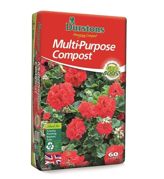 60L Multi Purpose Compost - Durstons 1 60L Multi Purpose Compost - Durstons