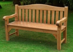 Oxford Teak Bench - Rondeau Leisure