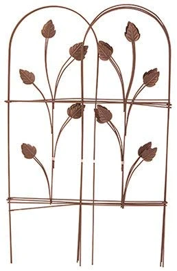 Panacea Leaf Folding Fence - Cameo Brown - Alton Garden Centre 1 Panacea Leaf Folding Fence - Cameo Brown - Alton Garden Centre