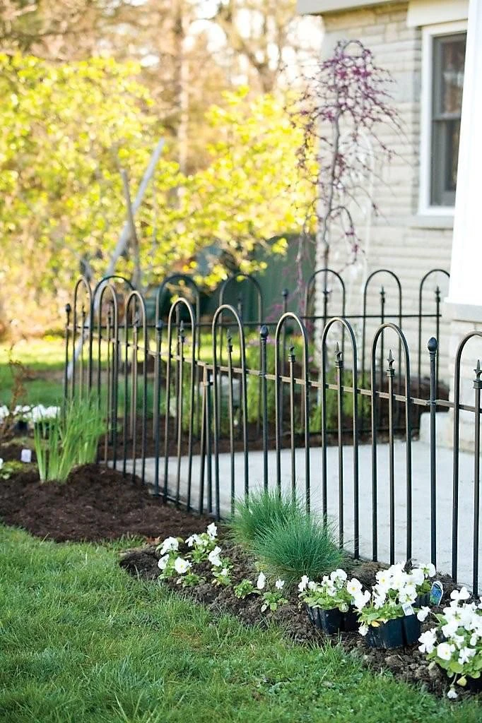 Panacea Triple Arch Finial Fence Gate | Alton Garden Centre 2 Panacea Triple Arch Finial Fence Gate | Alton Garden Centre - Image 2
