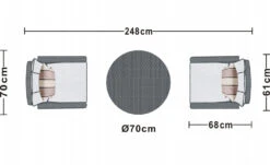 Rathwood - Havana 2 Seater Set -Garden Care Store rd70pgseth 8